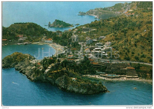 Le Celebri Baie delle Sirene , di Mazzaro e di Isola Bella - Taormina - Sicilia - 7 - Italia - Italy - used - JH Postcards