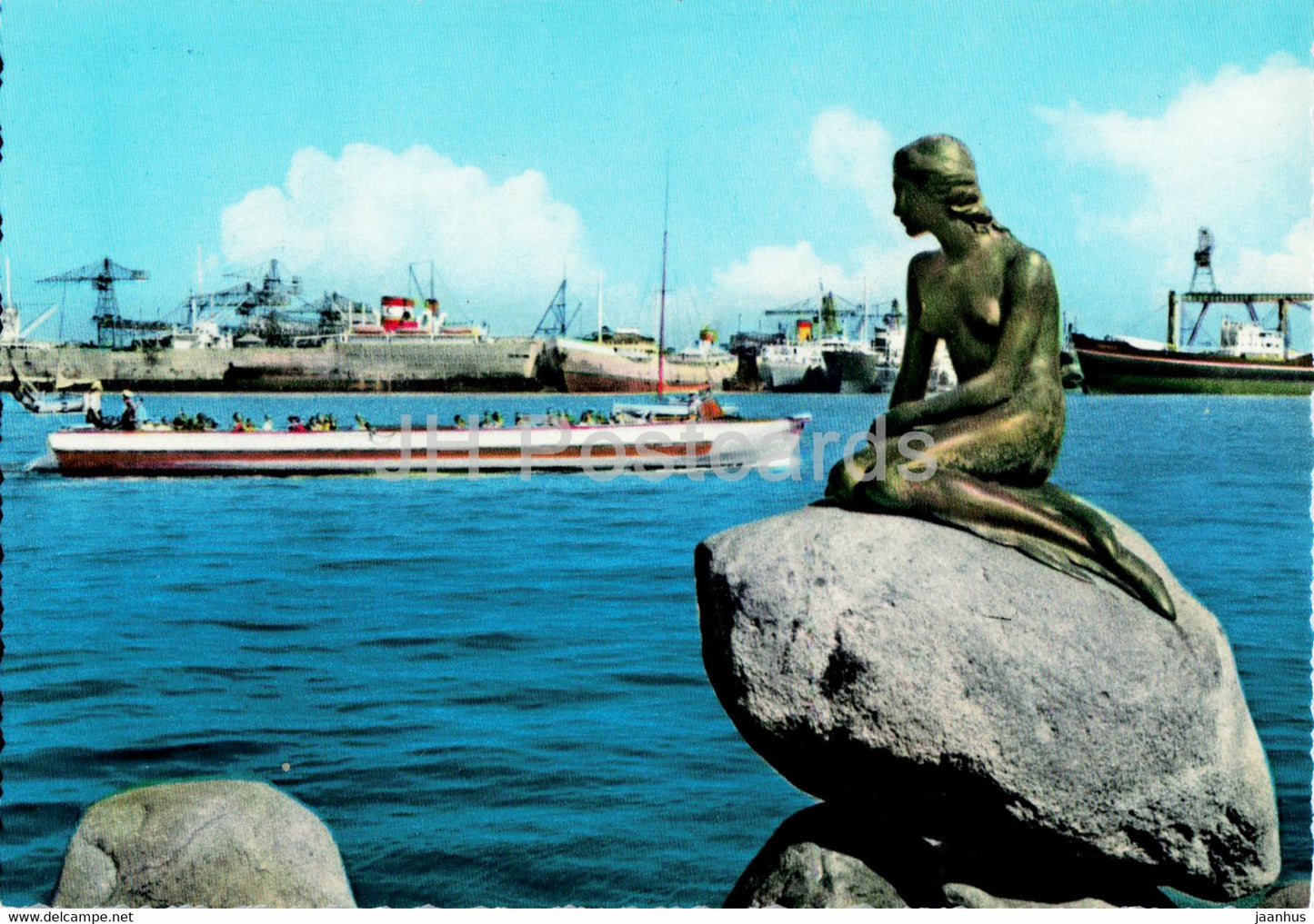 Copenhagen - Langelinie - The Little Mermaid - 902 - Denmark - unused - JH Postcards