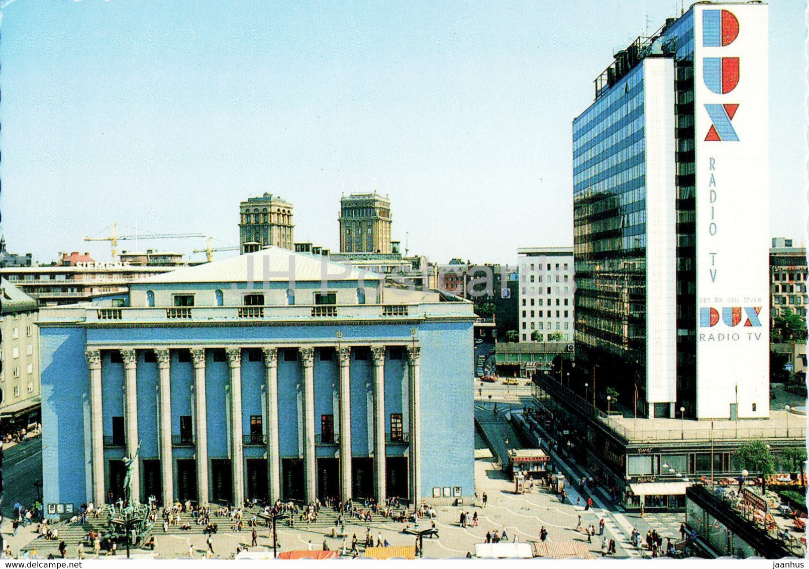 Stockholm - The Concert Hall by Hotorget - Sweden - unused - JH Postcards