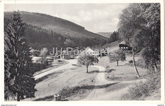 Eyachmuhle zwischen Wildbad und Herrenalb im Schwarzwald - old postcard - 1951 - Germany - used - JH Postcards