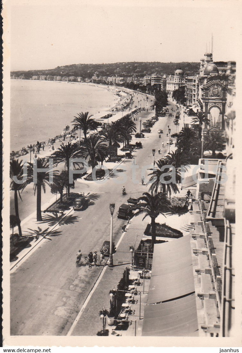 Nice - Promenade des Anglais vue de l'Hotel Ruhl - 122 - France - used - JH Postcards