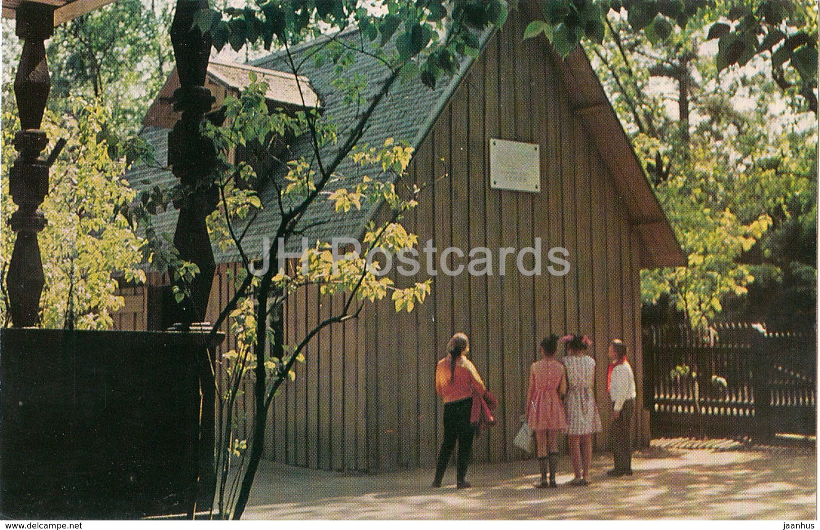 Razliv - The Yemelyanov's Barn - Lenin Memorial - 1970 - Russia USSR -  unused - JH Postcards