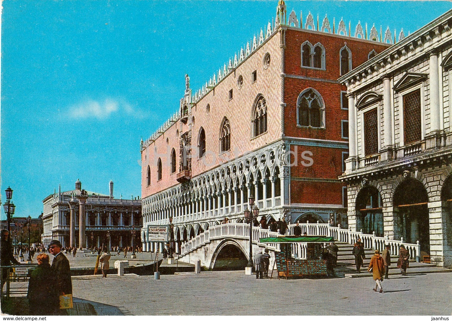 Venezia - Venice - Palazzo Ducale - Ducal Palace - Italy - unused - JH Postcards
