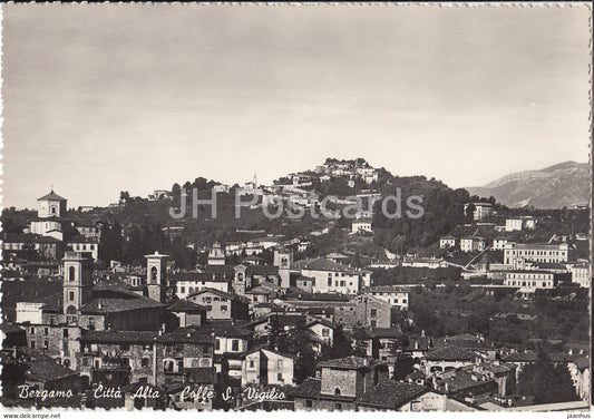 Bergamo - Citta Alta - Colle S Vigilio - Italy - unused - JH Postcards