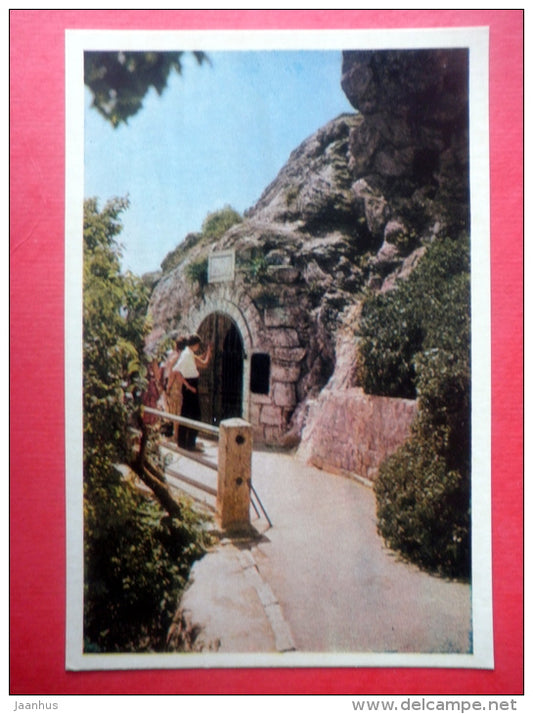 The Lermontov Grotto - Pyatigorsk - Caucasus - 1967 - Russia USSR - unused - JH Postcards