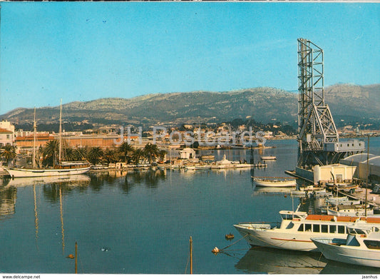 La Seyne sur Mer - Le Port - boat - France - used - JH Postcards