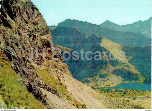 Tatry Wysokie - High Tatras - Zbocze Koziego Wierchu - Czarny Staw - Poland - unused - JH Postcards
