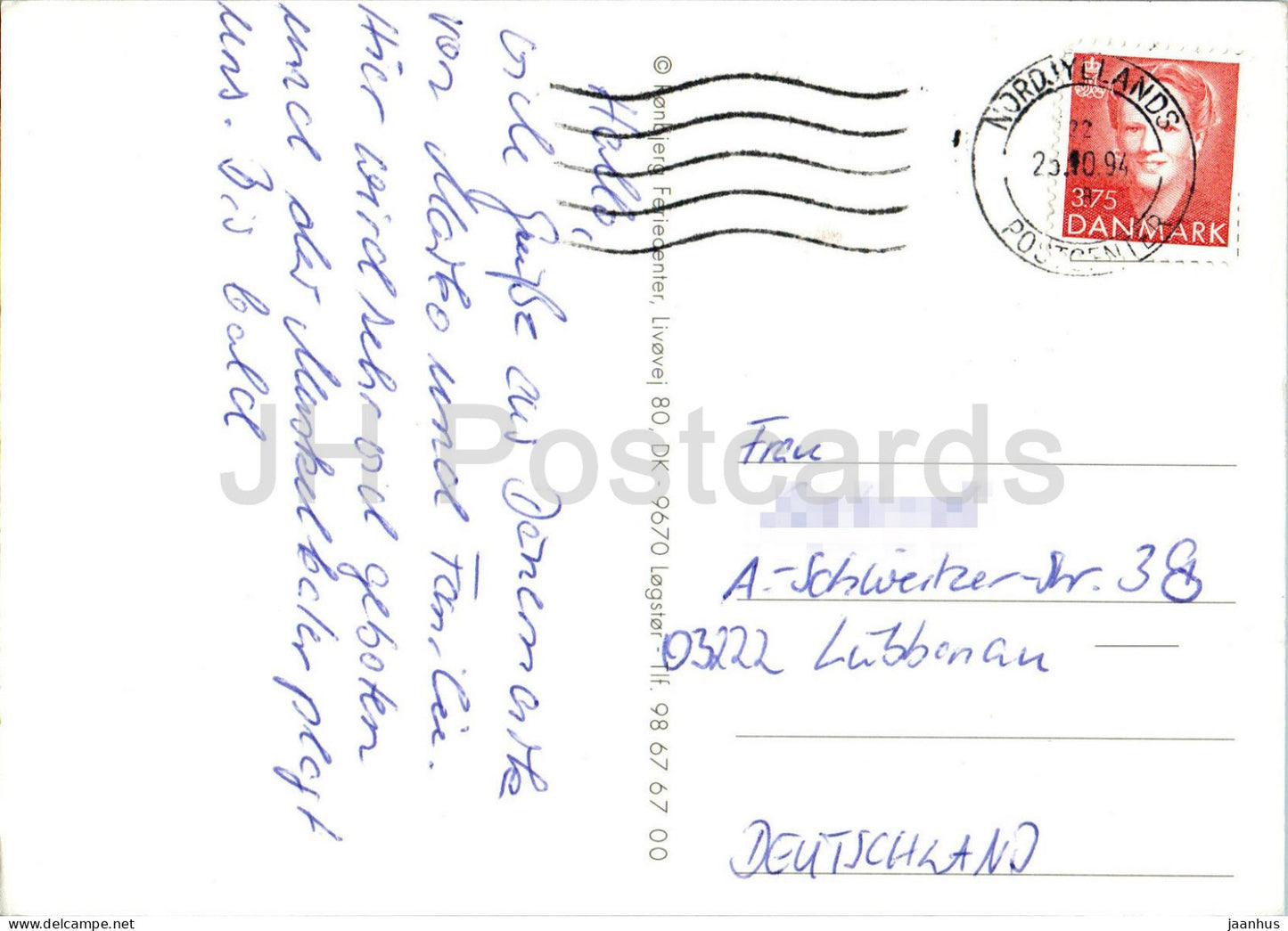 Ronbjerg Feriecenter - Centre de vacances - 1994 - Danemark - occasion 