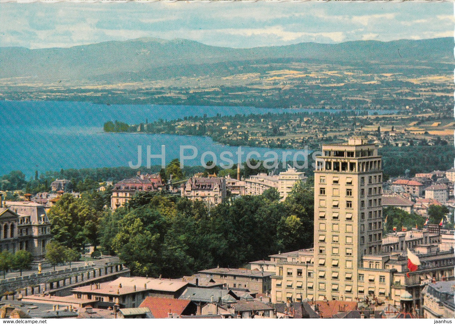 Lausanne - Tour Bel Air - Le lac et le Jura - 8228 - Switzerland - unused - JH Postcards