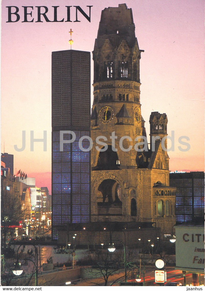 Berlin - Kaiser Wilhelm Gedachtniskirche - 1 - Germany - unused - JH Postcards