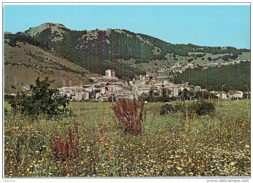 panorama - ROCCARASO m. 1250 - winter - L´Aquila - Abruzzo - 22 - Italia - Italy - unused - JH Postcards