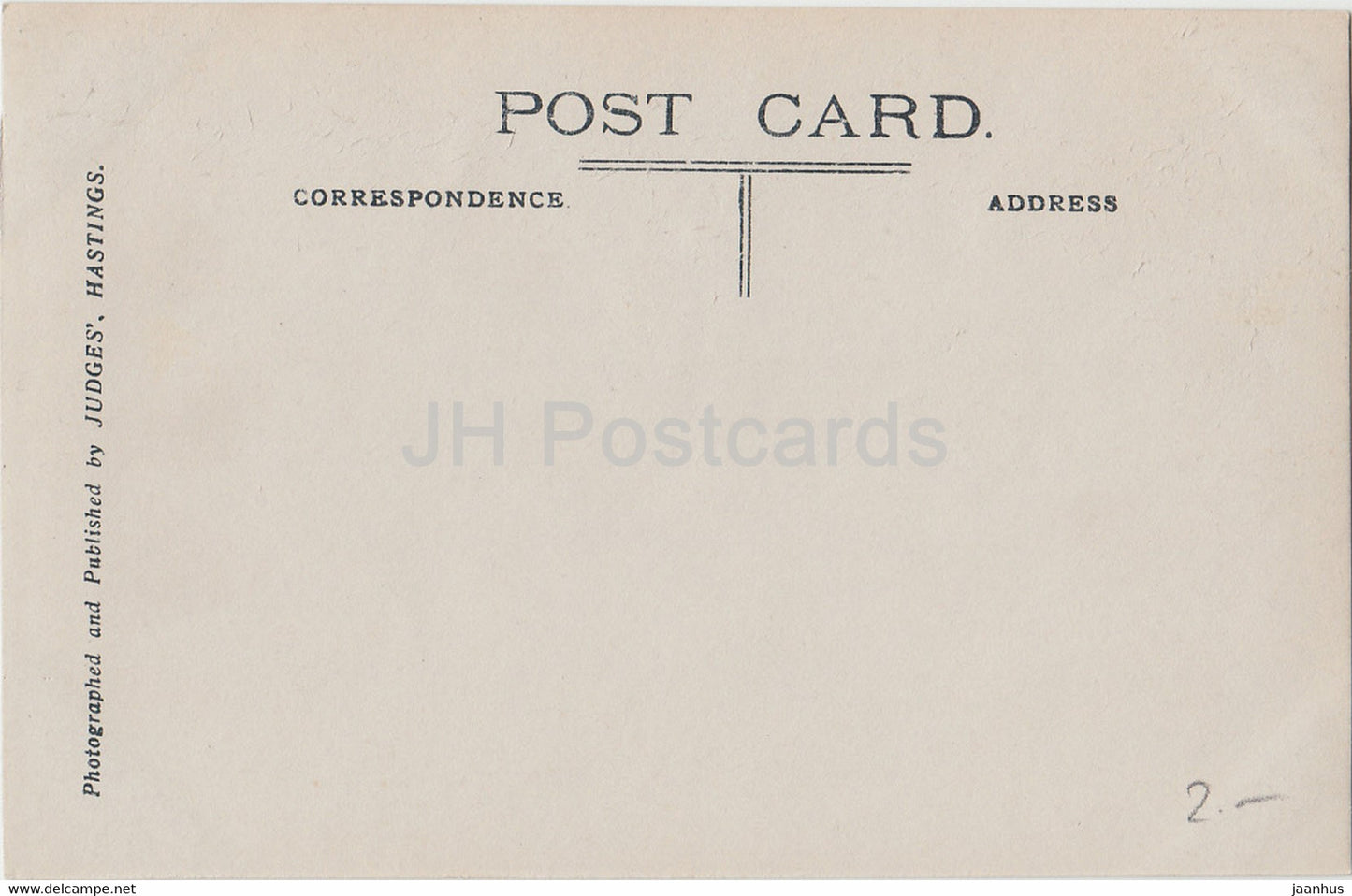 Hastings Castle - 104 - old postcard - England - United Kingdom - unused