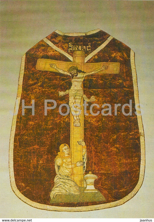 Fruhbarockes Messgewand - Domschatzkammer St Petri in Bautzen - 1987 - DDR Germany - unused - JH Postcards