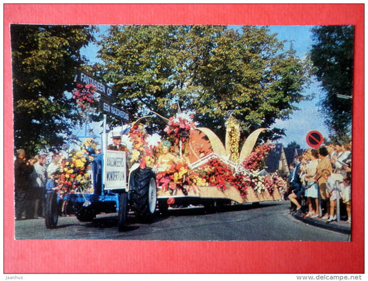 Flower Festival - 1976 - Netherlands - unused - JH Postcards