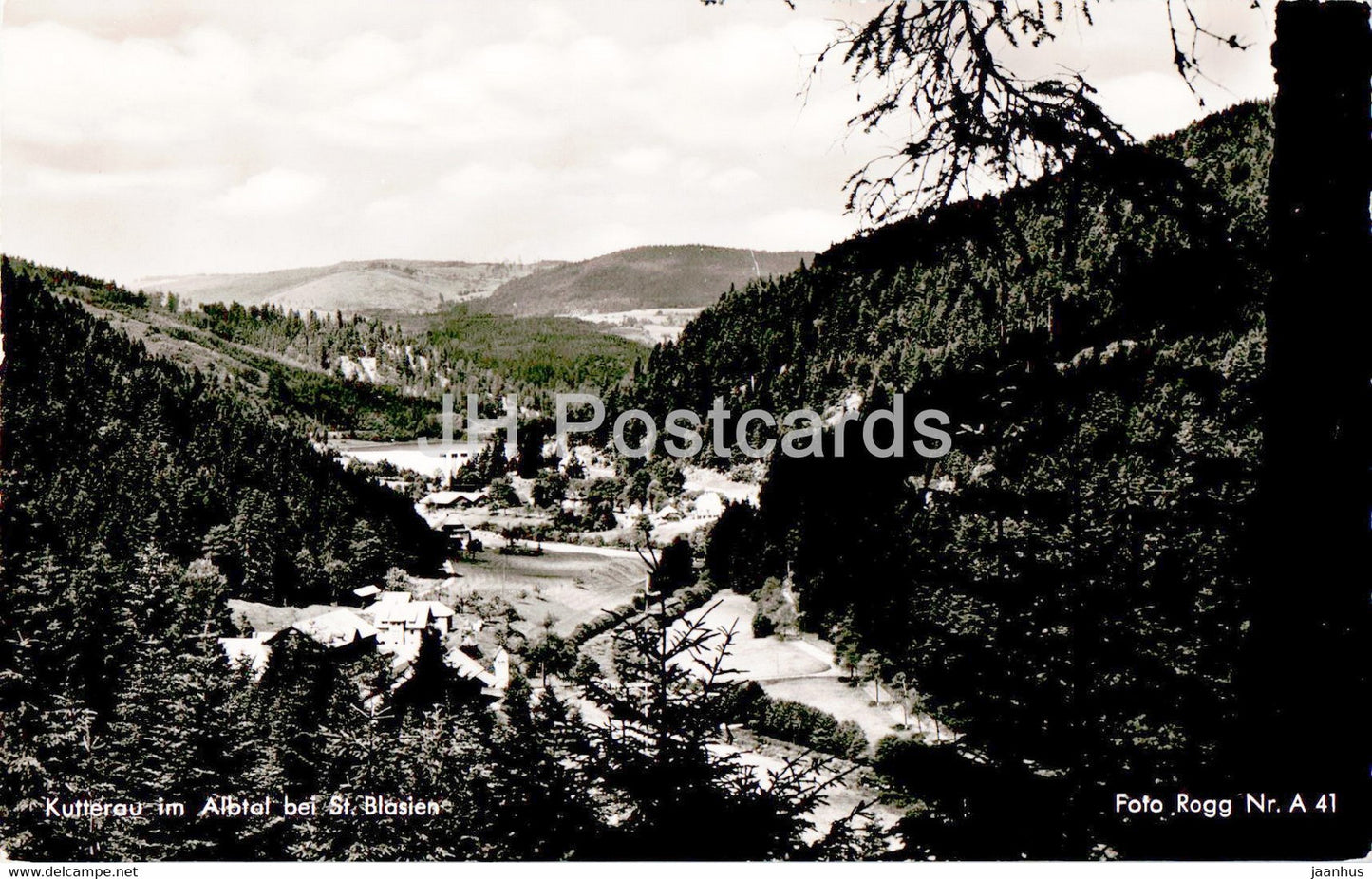 Kutterau im Albtal bei St Blasien - 1964 - Germany - used - JH Postcards