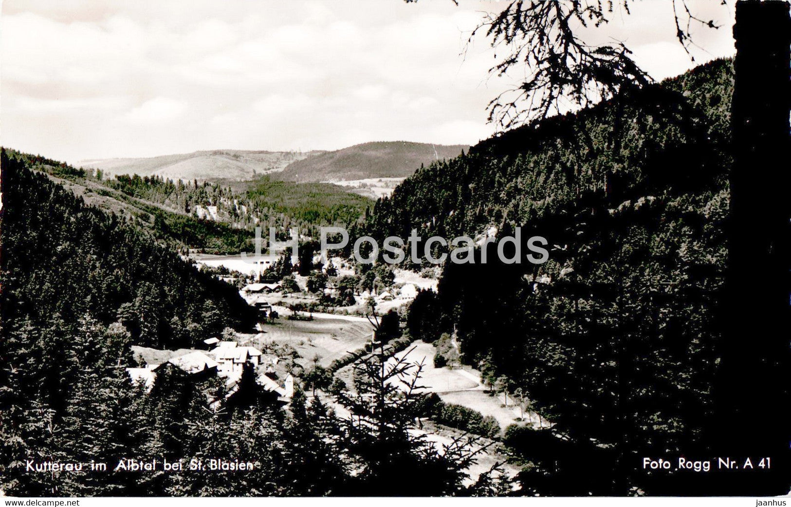 Kutterau im Albtal bei St Blasien - 1964 - Germany - used - JH Postcards