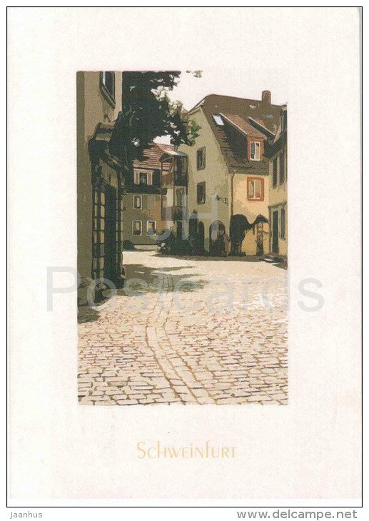Schweinfurt , Zürch - Germany - 1999 gelaufen - JH Postcards