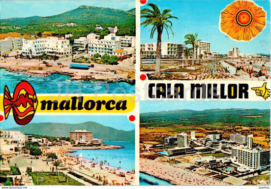 Cala Millor - Mallorca - multiview - 2004 - Spain - used - JH Postcards