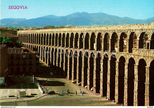 Segovia - Acueducto romano - Roman aqueduct - ancient world - 509 - Spain - unused - JH Postcards