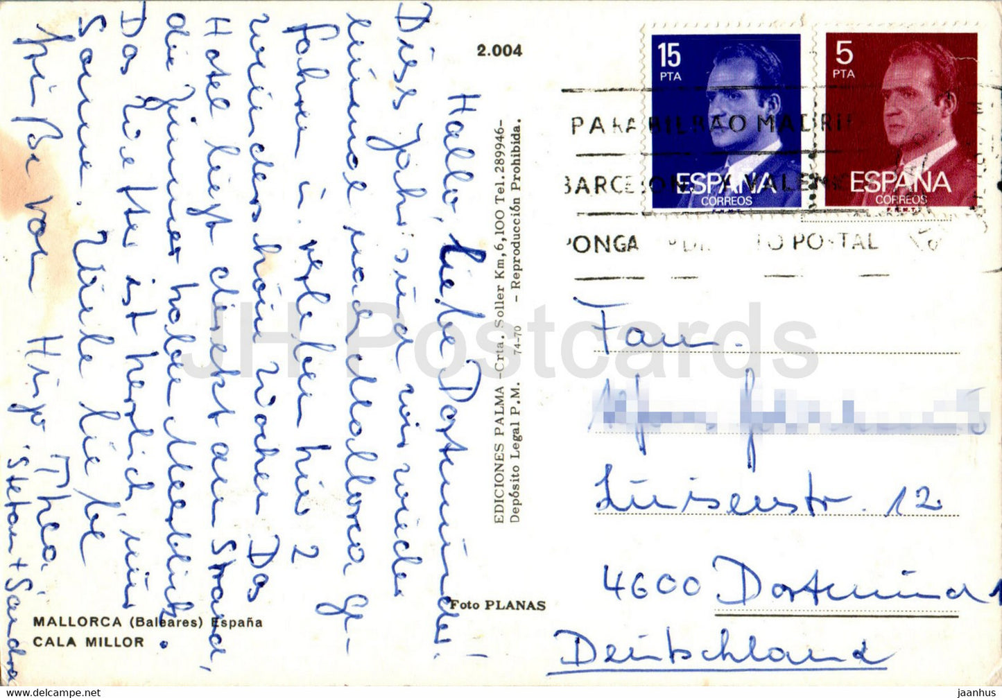 Cala Millor - Mallorca - multiview - 2004 - Spain - used