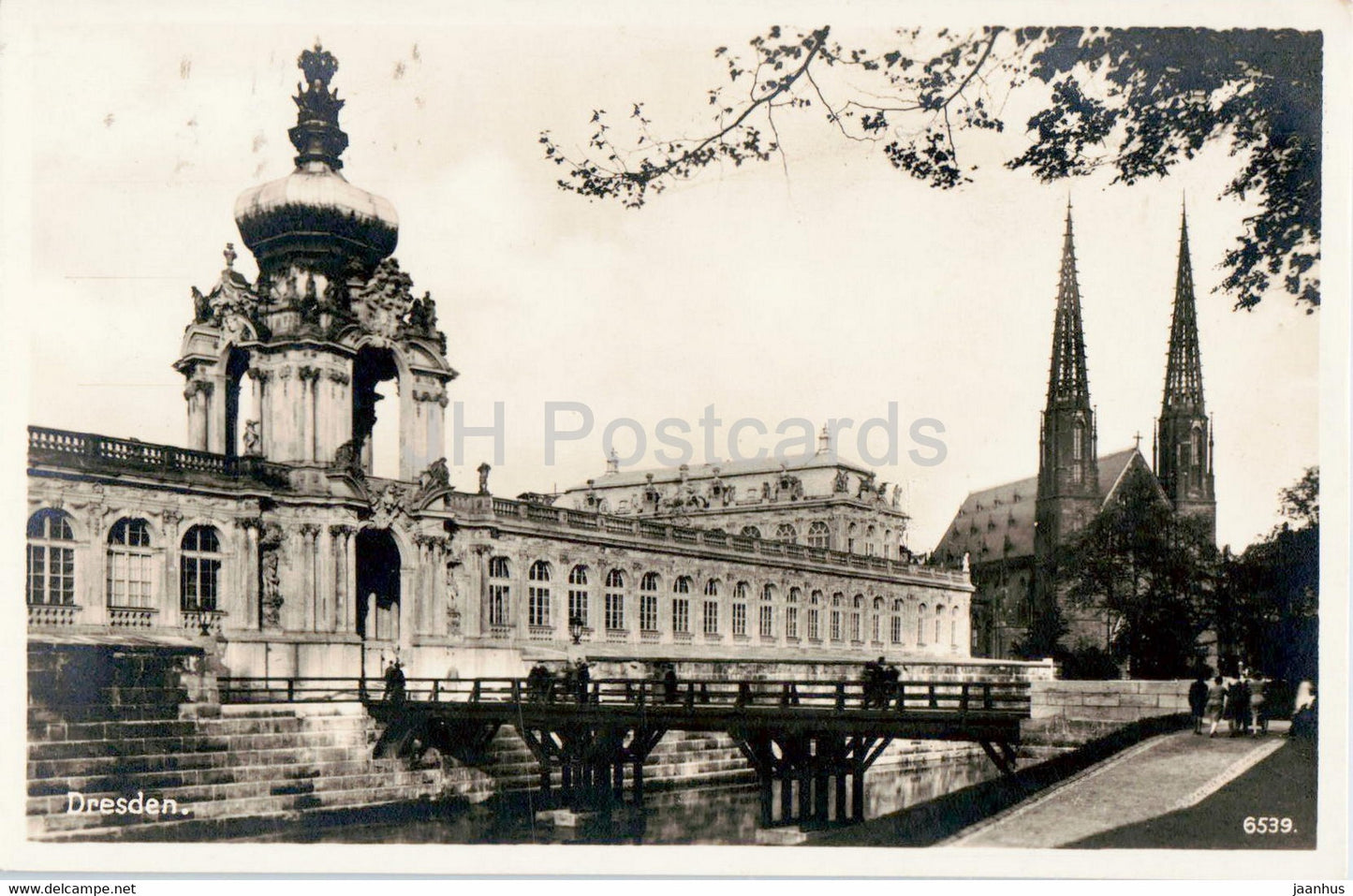 Dresden - 6539 - old postcard - 1933 - Germany - used - JH Postcards
