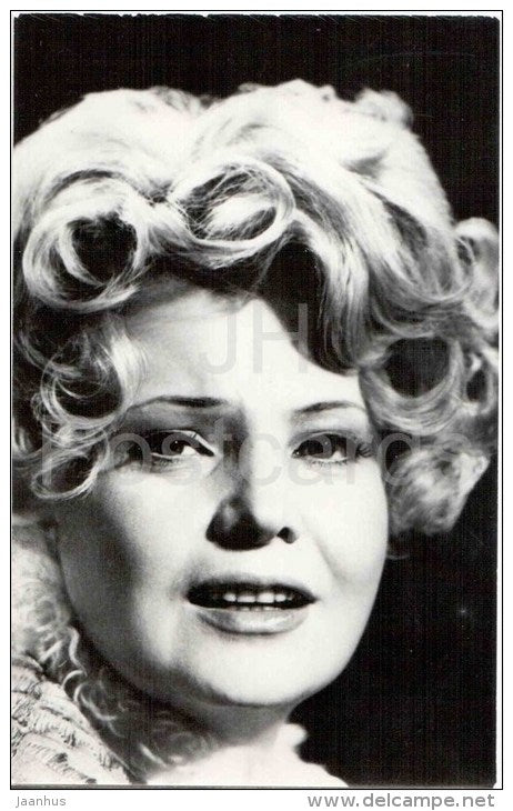 T. Doronina - Soviet Russian Movie Actress - 1977 - Russia USSR - unused - JH Postcards