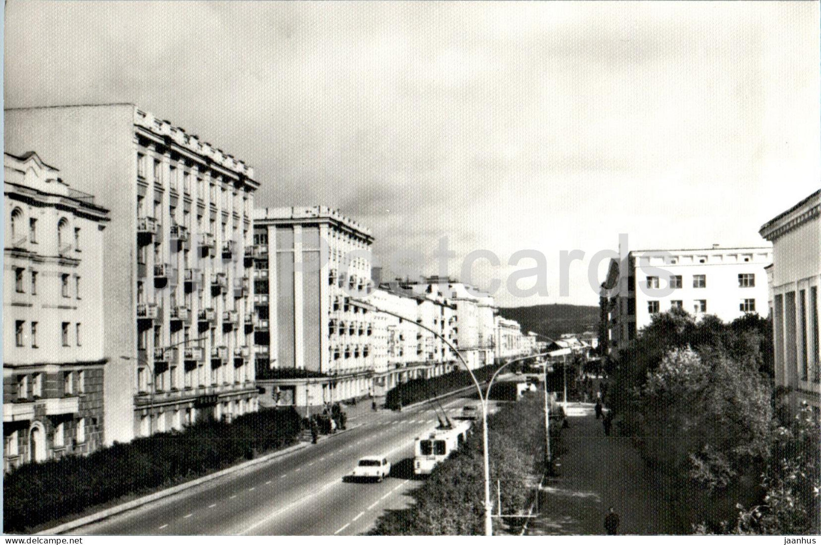 Murmansk - Lenin prospekt - 1979 - Russia USSR - unused - JH Postcards
