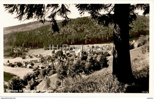 Todtmoos im Schwarzwald von Osten - old postcard - Germany - unused - JH Postcards