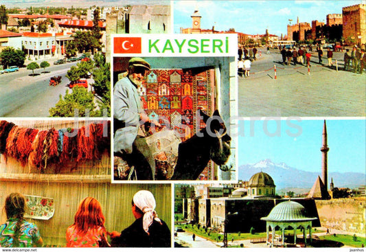 Kayseri - views from the city - multiview - 38-47 - Turkey - unused - JH Postcards
