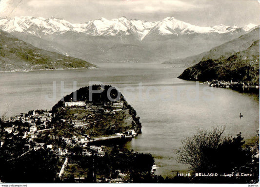 Bellagio - Lago di Como - 115-16 - Italy - used - JH Postcards