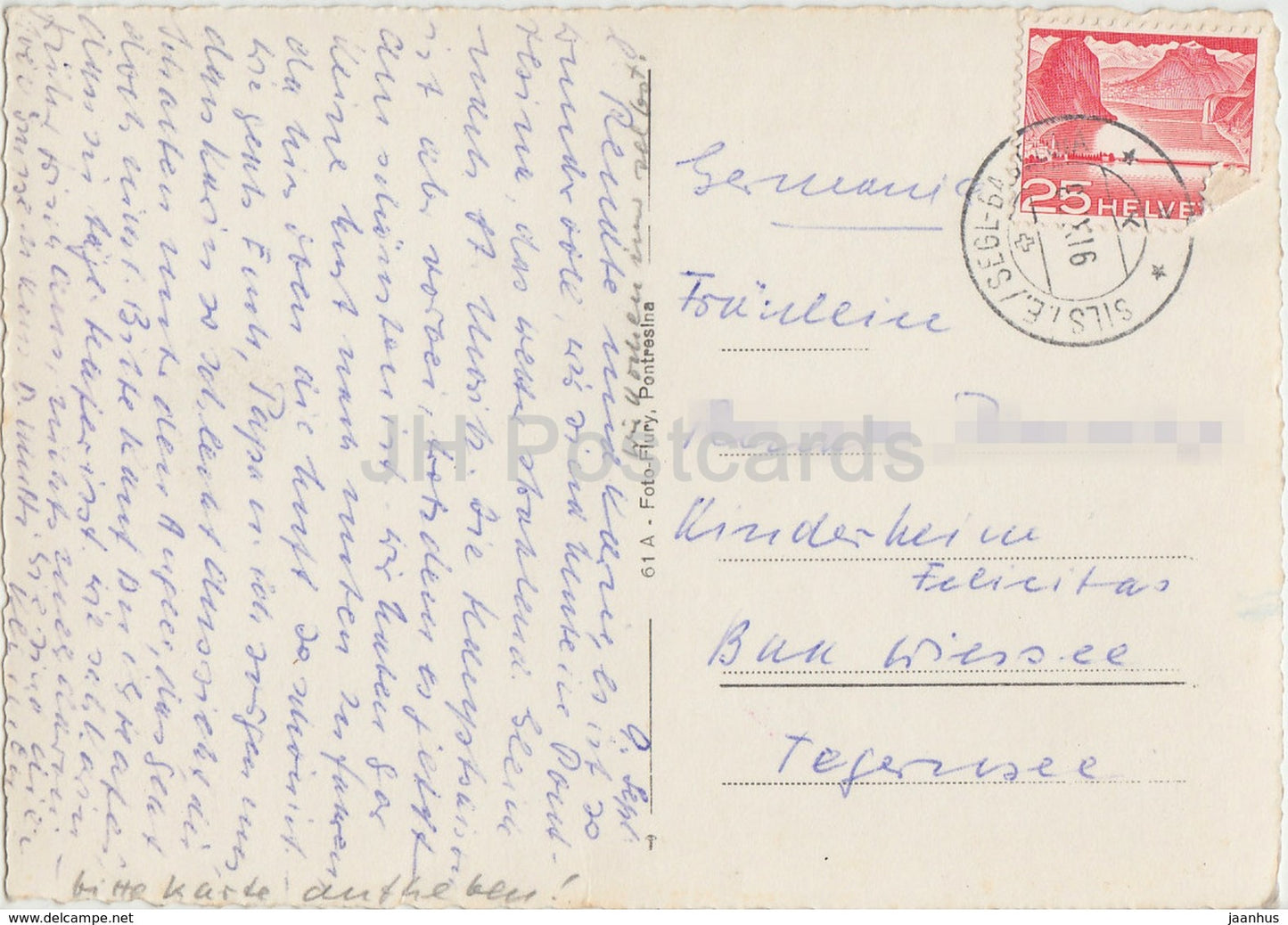 Piz Palu - Switzerland - unused