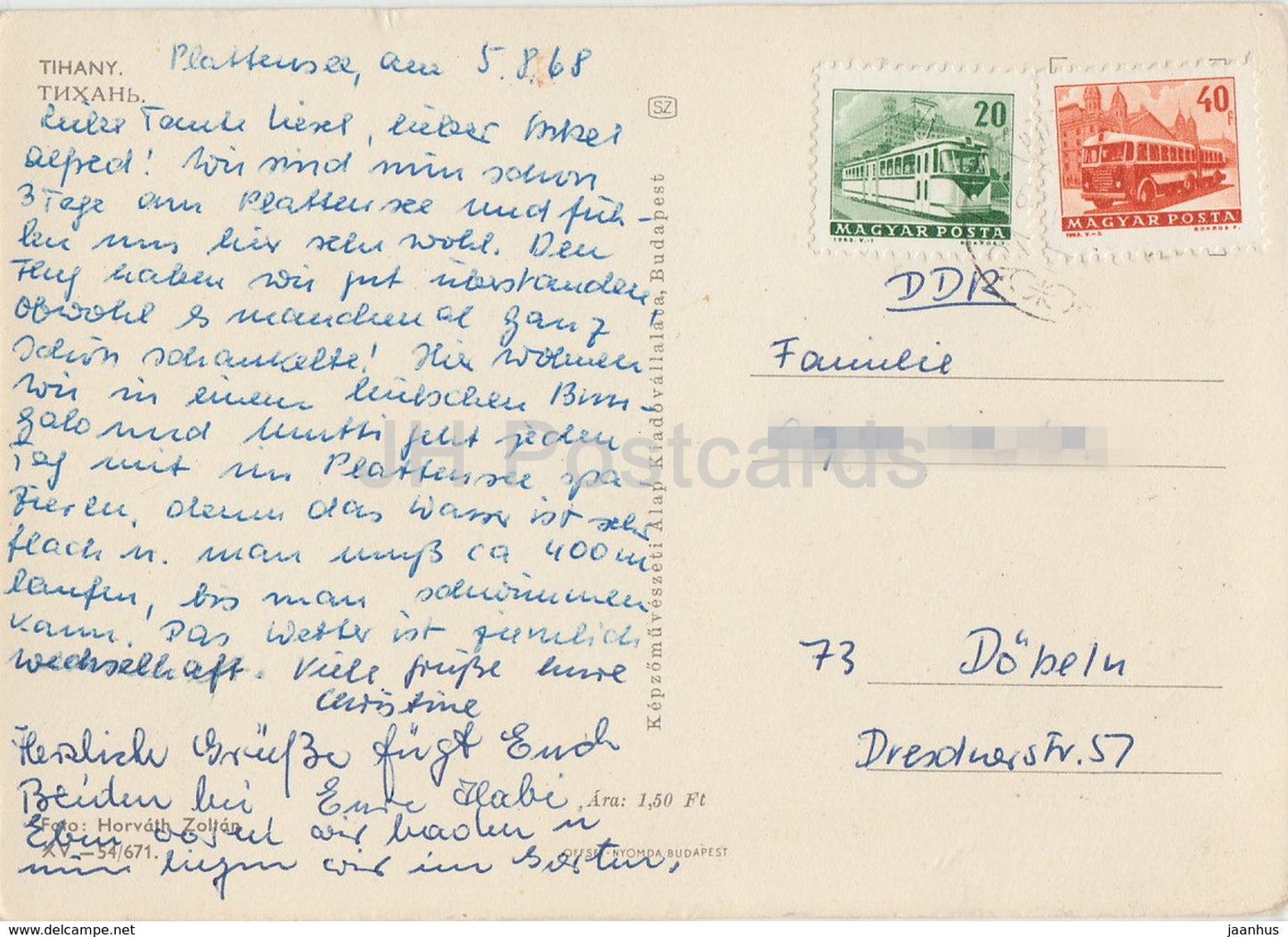 Tihany - car - 1968 - Hungary - used