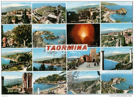 Taormina - Sicilia - 218 - Italia - Italy - unused - JH Postcards
