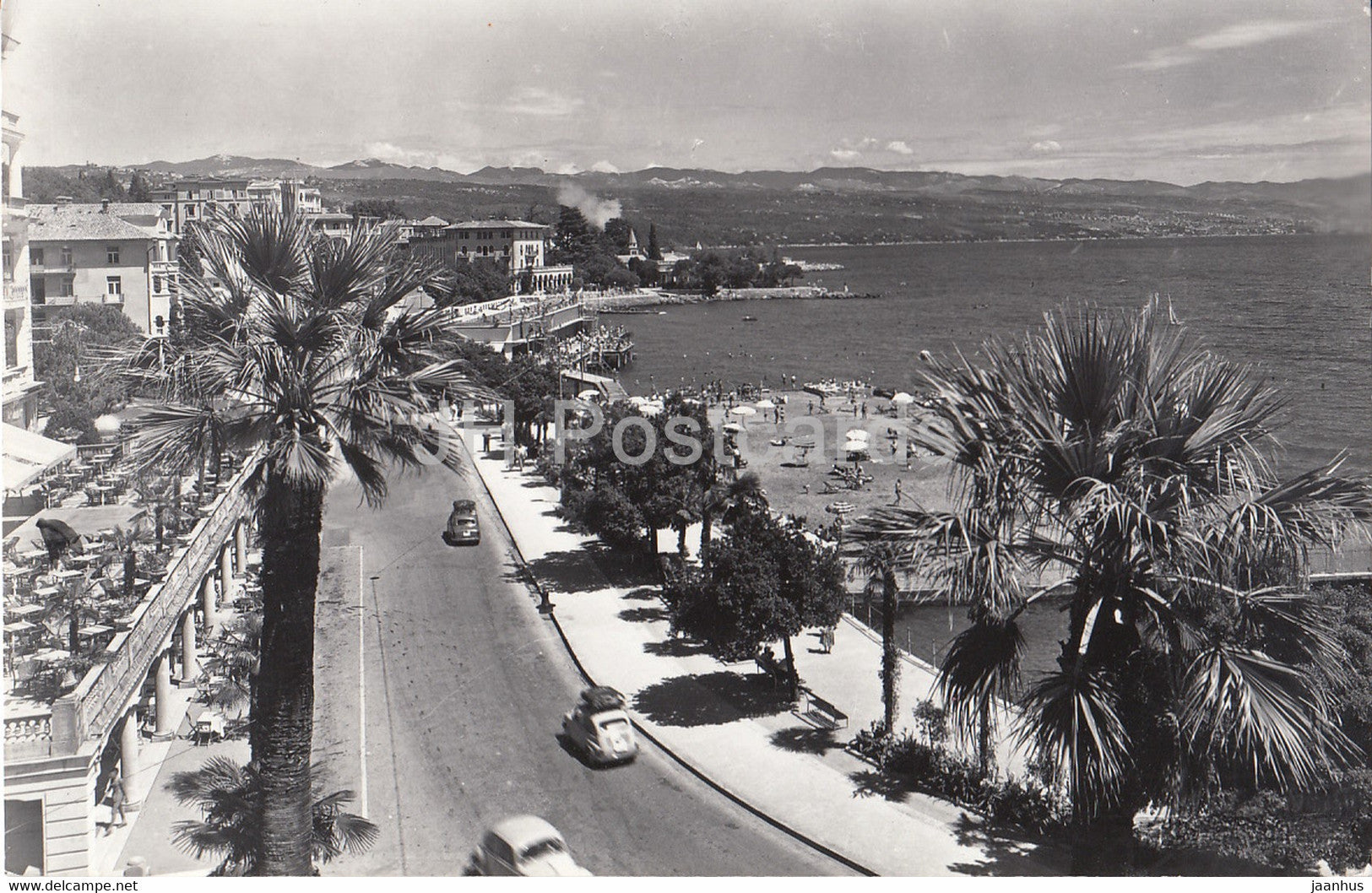Opatija - sea view - 14058 - 1963 - Yugoslavia - Croatia - used - JH Postcards