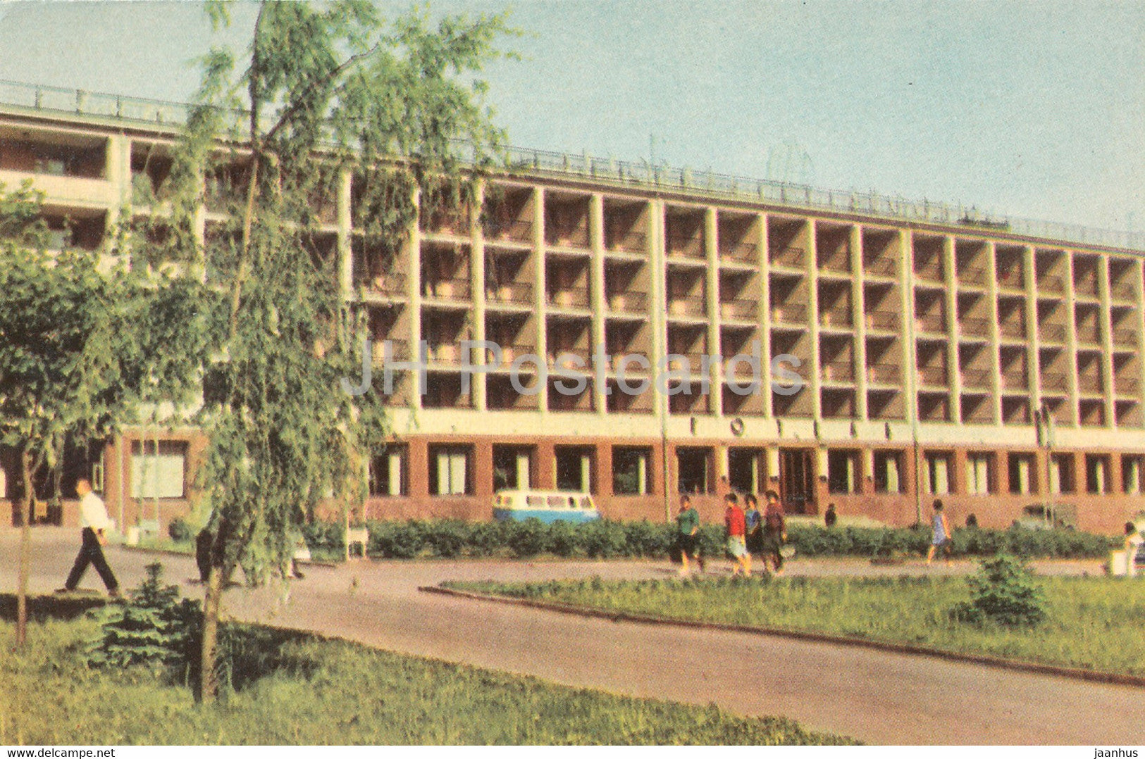 Chernivtsi - hotel Bukovina - 1968 - Ukraine USSR - unused - JH Postcards