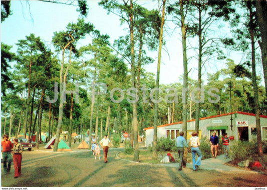Pogorzelica - W osrodku campingowym - n the camping resort - Poland - used - JH Postcards