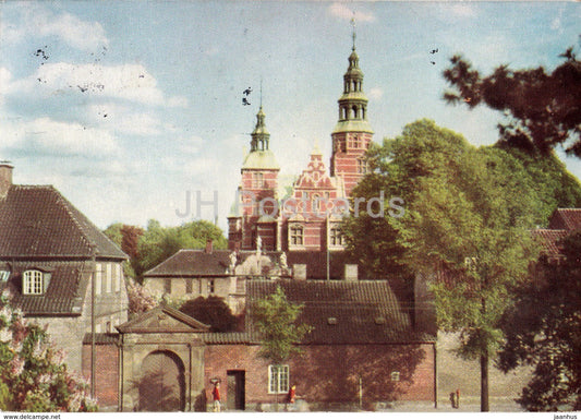 Copenhagen - Rosenborg Slot - Rosenborg Palace - 1955 - Denmark - used - JH Postcards