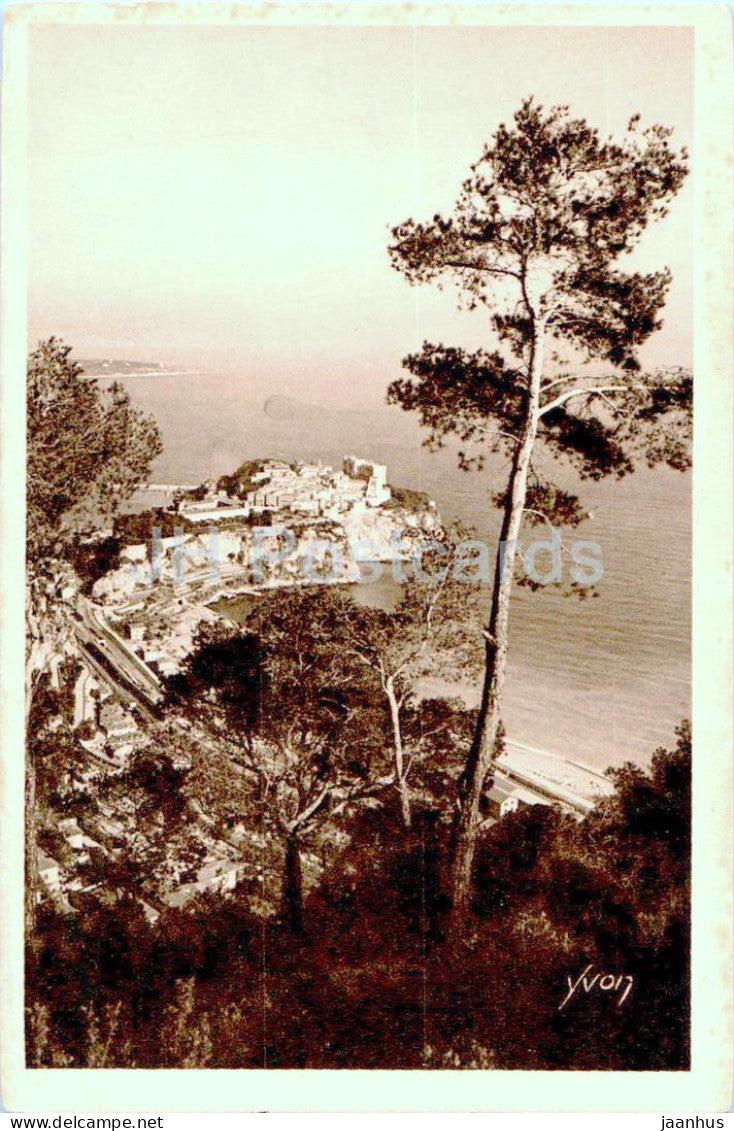 Monaco - Vue Generale - La Douce France - Cote d'Azur - 127 - old postcard - Monaco - unused - JH Postcards