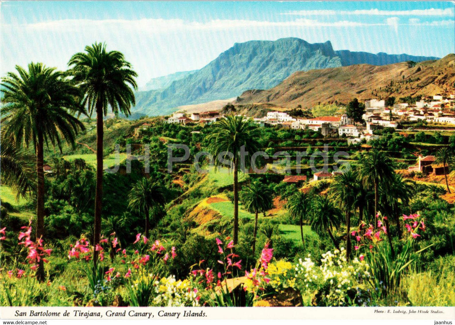San Bartolome de Tirajana - Grand Canary - Canary Islands - Spain - unused - JH Postcards