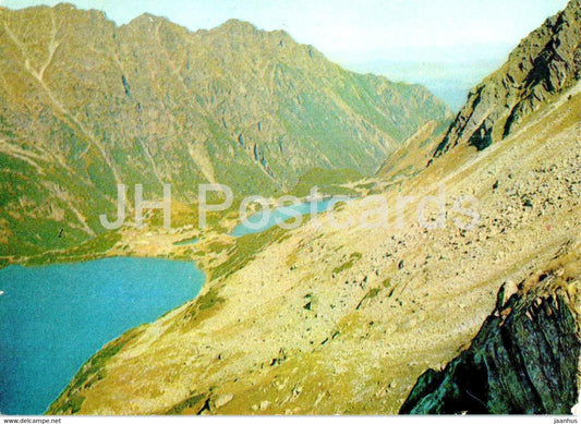 Tatry Wysokie - High Tatras - Wielki i Przedni Staw - Poland - unused - JH Postcards