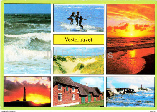 Vesterhavet - North Sea - 2003 - Denmark - used - JH Postcards