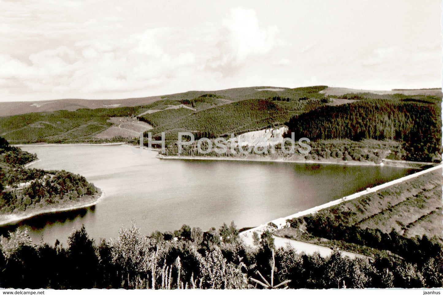 Kurt Schreiber Betriebe - Osterode - Harz - Sosetalsperre - old postcard - Germany - unused - JH Postcards