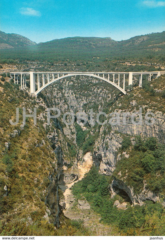 Le Pont Sur l'Artuby - Les Gorges Pittoresques du Verdon - 937 - France - unused - JH Postcards