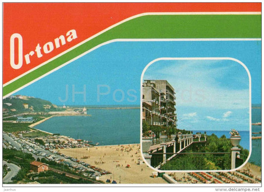 Chieti - beach - Ortona - Abruzzo - 44 - Italia - Italy - unused - JH Postcards