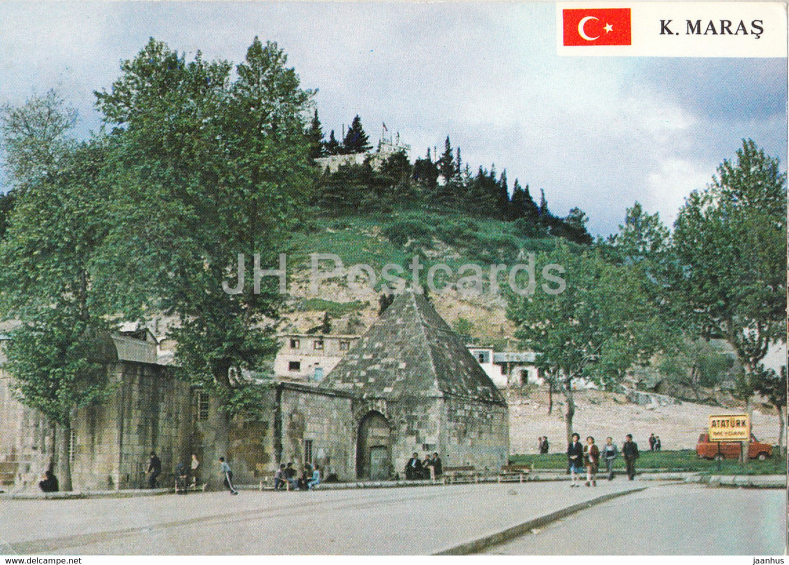 K Maras - view - 1984 - Turkey - used - JH Postcards