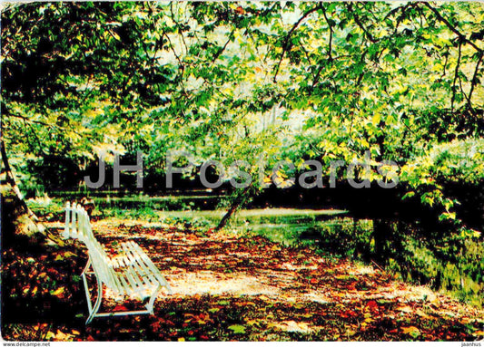 La foret masse en vain ses feuillages plus lents - 1985 - France - used - JH Postcards