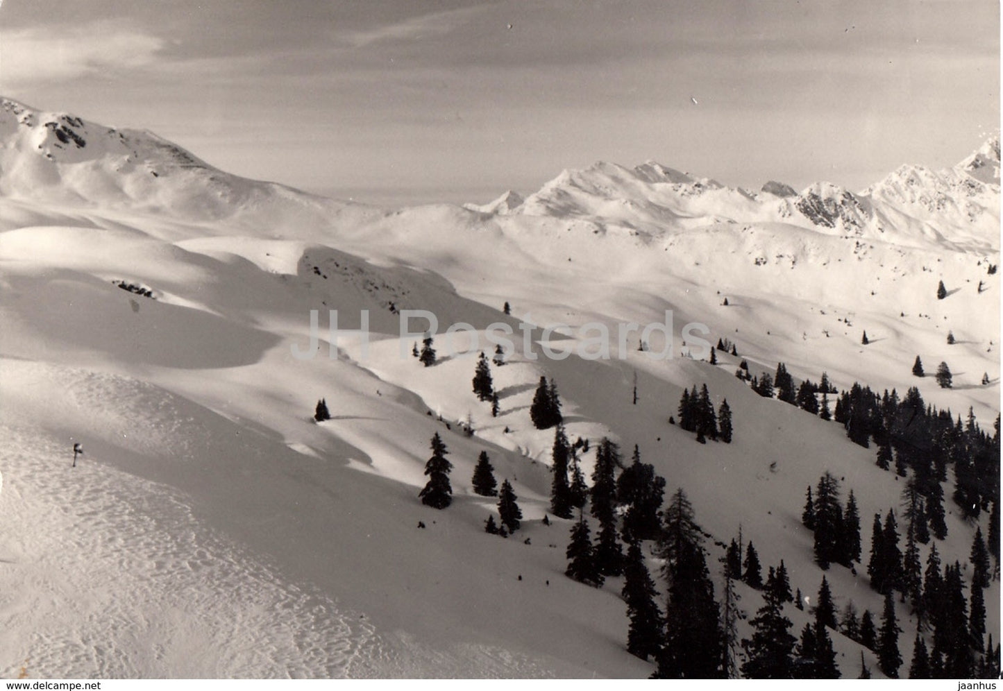 Passo del Giovo 2100 m - Jaufenpass - Italy - used - JH Postcards