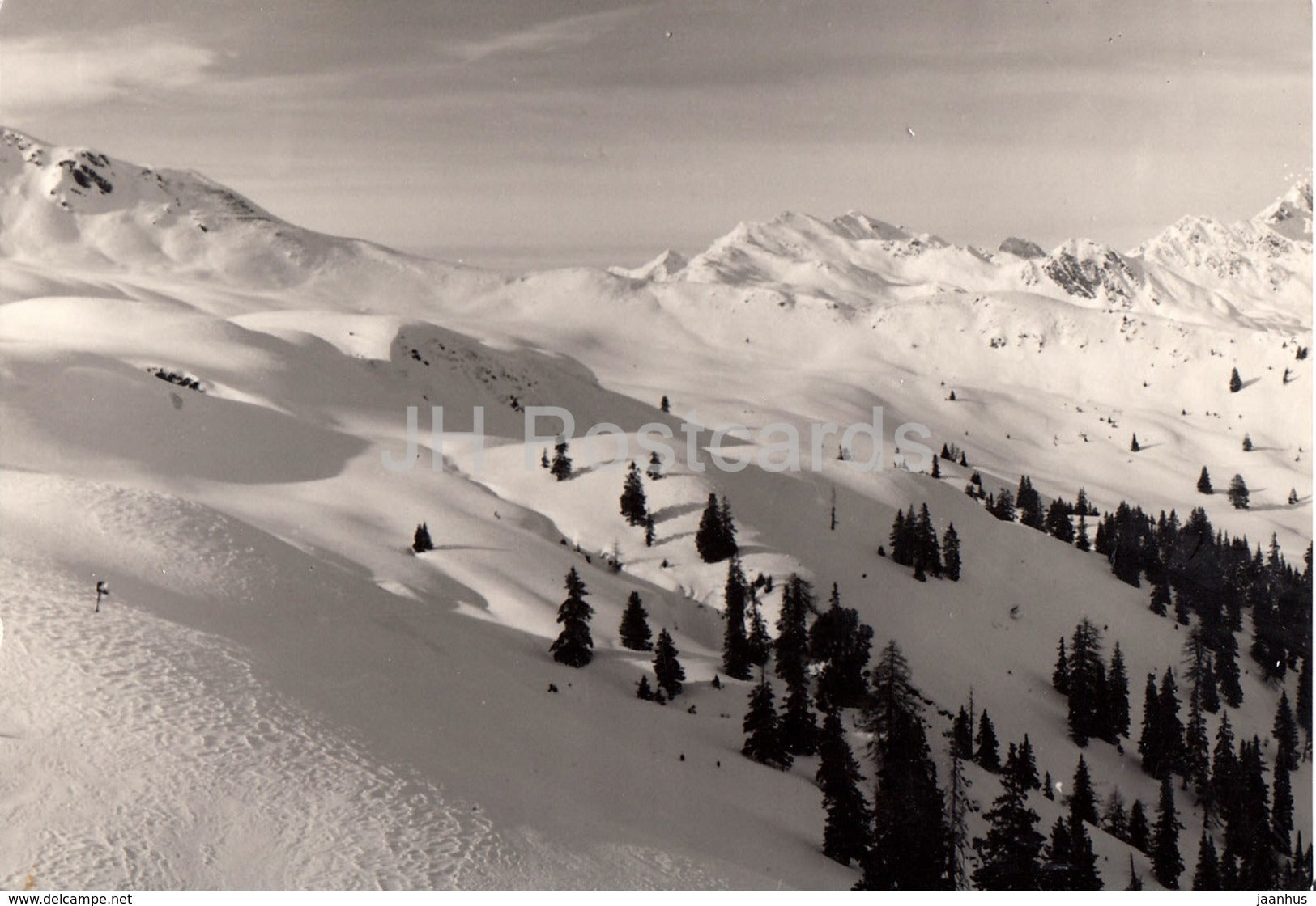 Passo del Giovo 2100 m - Jaufenpass - Italy - used - JH Postcards