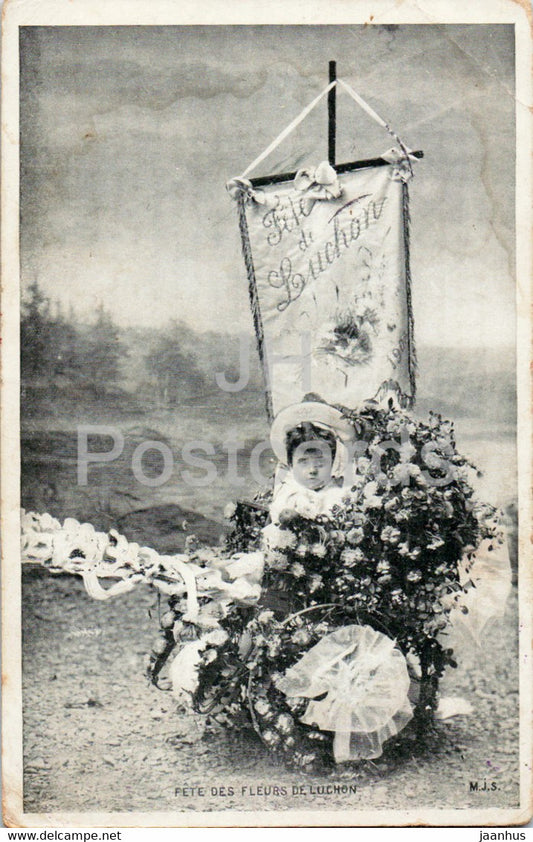 Fete des Fleurs de Luchon - old postcard - France - used - JH Postcards