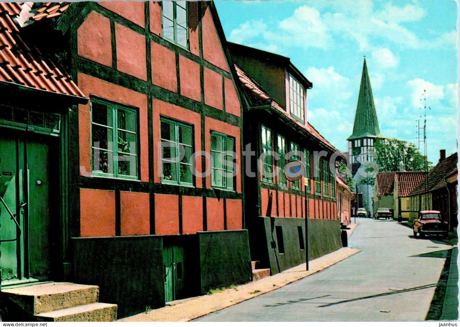 Bornholm - Storegade - Ronne - Street in Ronne - 149 - Denmark - unused - JH Postcards